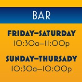 Bar Hours