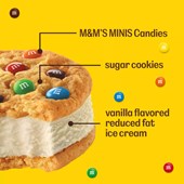 M&M Ice Cream Sandwich
