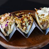 Pulled Pork Bao Trio